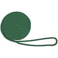 Shandong Santong Rope 3-8X15 FRST GREEN SB 0.38 in. x 15 ft. Boat Tector Solid Braid MFP Dock Line - Forest Green 3006.2332